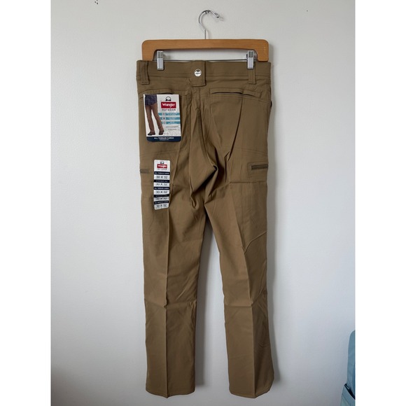 Wrangler All Terrain Men's Cargo Pants – UPF 50 – Kangaroo – Size 30x32 – NWT - Picture 4 of 6